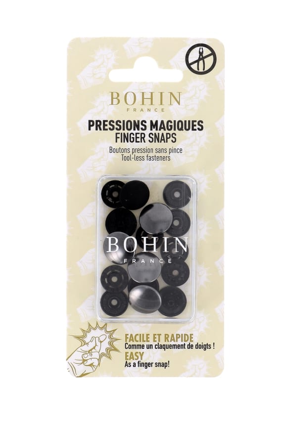 BOHIN NEPPARI 14MM 4 KPL musta